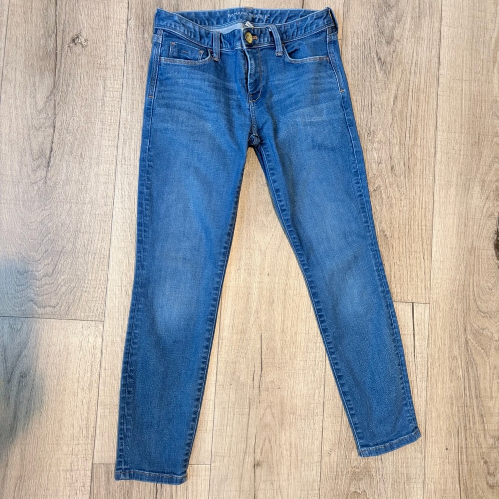 Vintage Banana Republic No Rivet Skinny Jeans - Picture 1 of 7